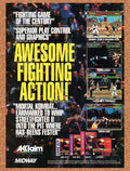 1993 Mortal Kombat SNES Original Ad v18