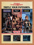 1989 Advanced Dungeons & Dragons Apple II Original Ad v3