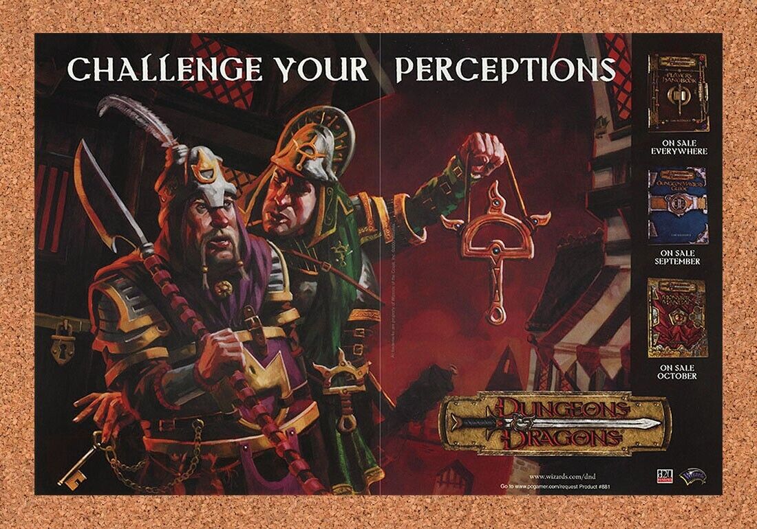 2002 Dungeons & Dragons PC Original Ad v5