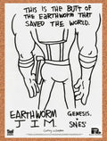 1994 Earthworm Jim Genesis Original Ad v12