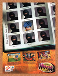 1998 Mystical Ninja Starring Goemon N64 Original Ad v1