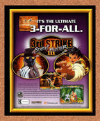 2000 Street Fighter III 3rd Strike Dreamcast Original Ad v1