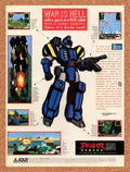 1995 Iron Soldier Jaguar Original Ad v1