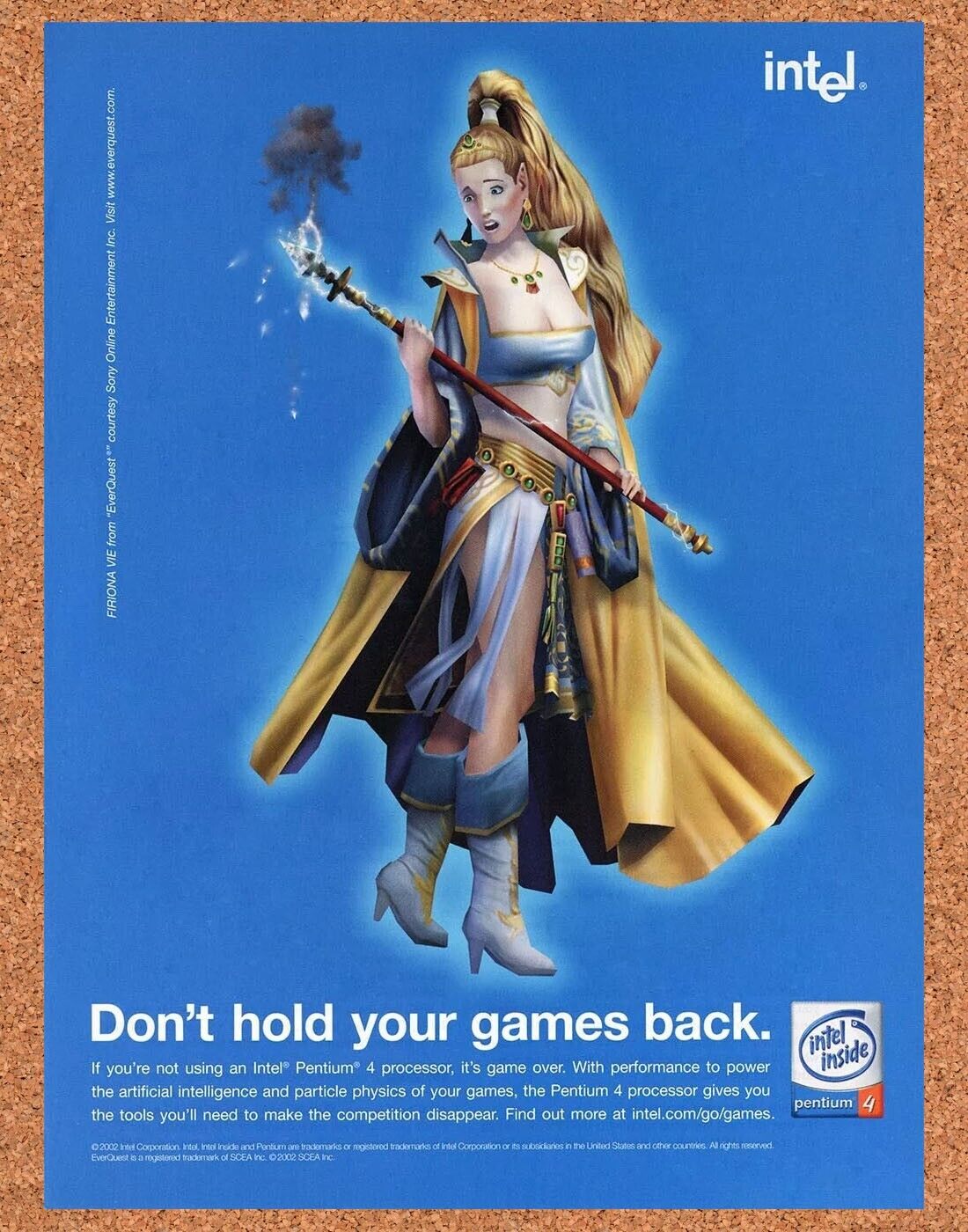 2004 EverQuest PC Original Intel Firiona Vie Ad