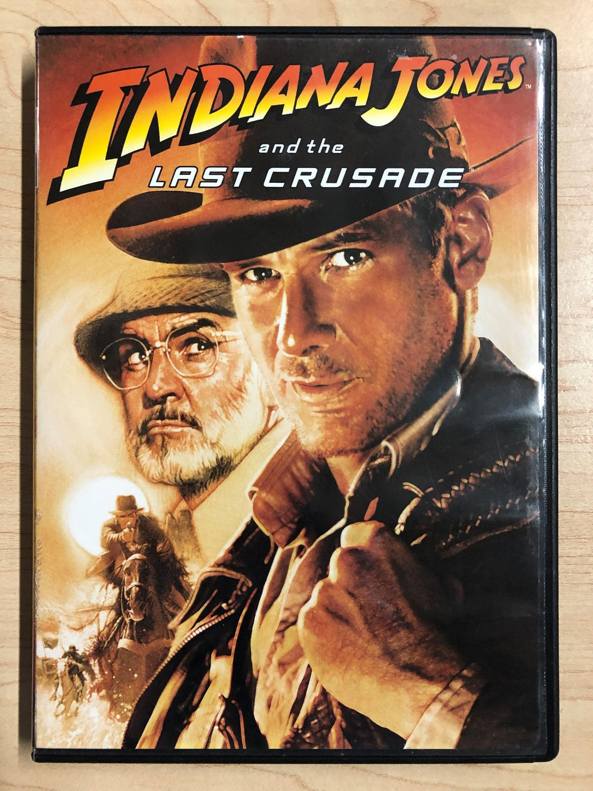 Indiana Jones and the Last Crusade (DVD, 1989) - L02