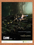 2008 Too Human Xbox 360 Original Ad v1