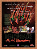 1996 Xenophage Alien Bloodsport PC Original Ad v1