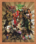 2013 Video Game Promo Collage Original Halo Star Wars Ad