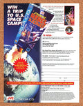 1994 Star Wars Rebel Assault Sega CD Original Ad