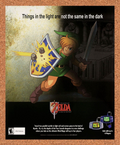 2005 Zelda A Link To The Past GBA Original Ad v1
