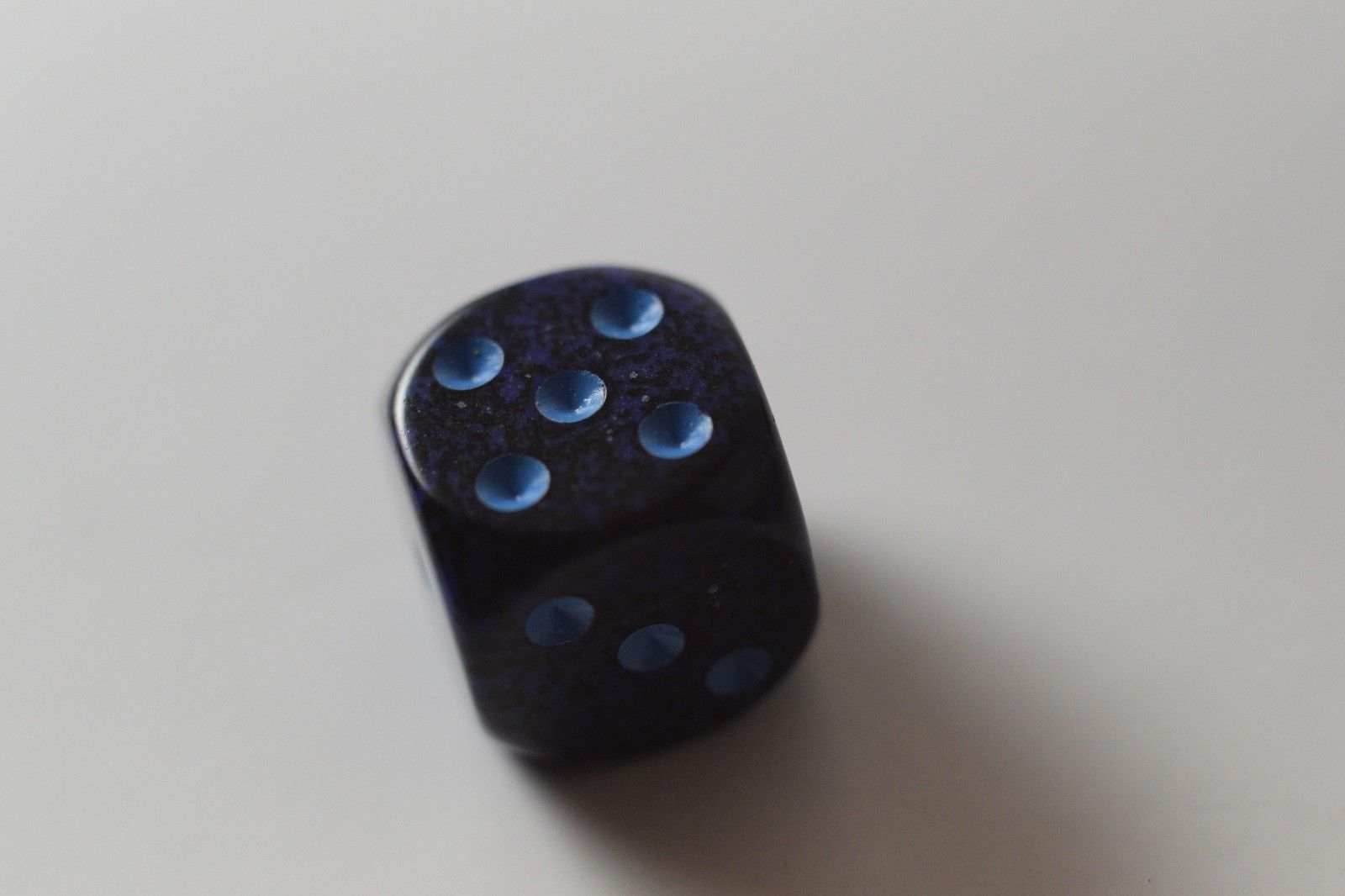 Speckled 16mm D6 RPG Chessex Dice Cobalt | Blue and Black (Sold per die) - 