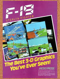 1989 F-19 Stealth Fighter IBM Original Ad v1