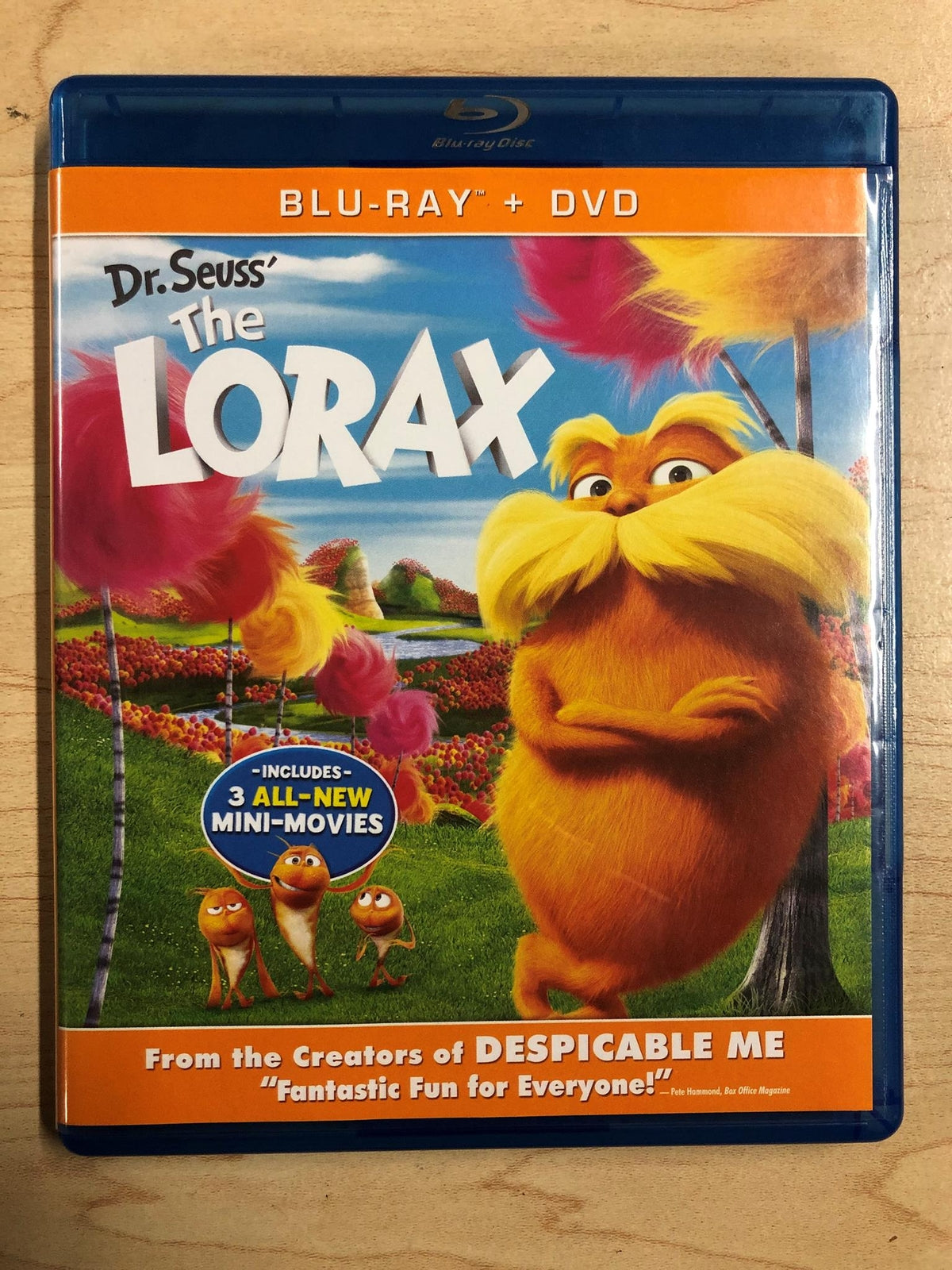 Dr. Seuss The Lorax (Blu-ray and DVD, 2012) - K10