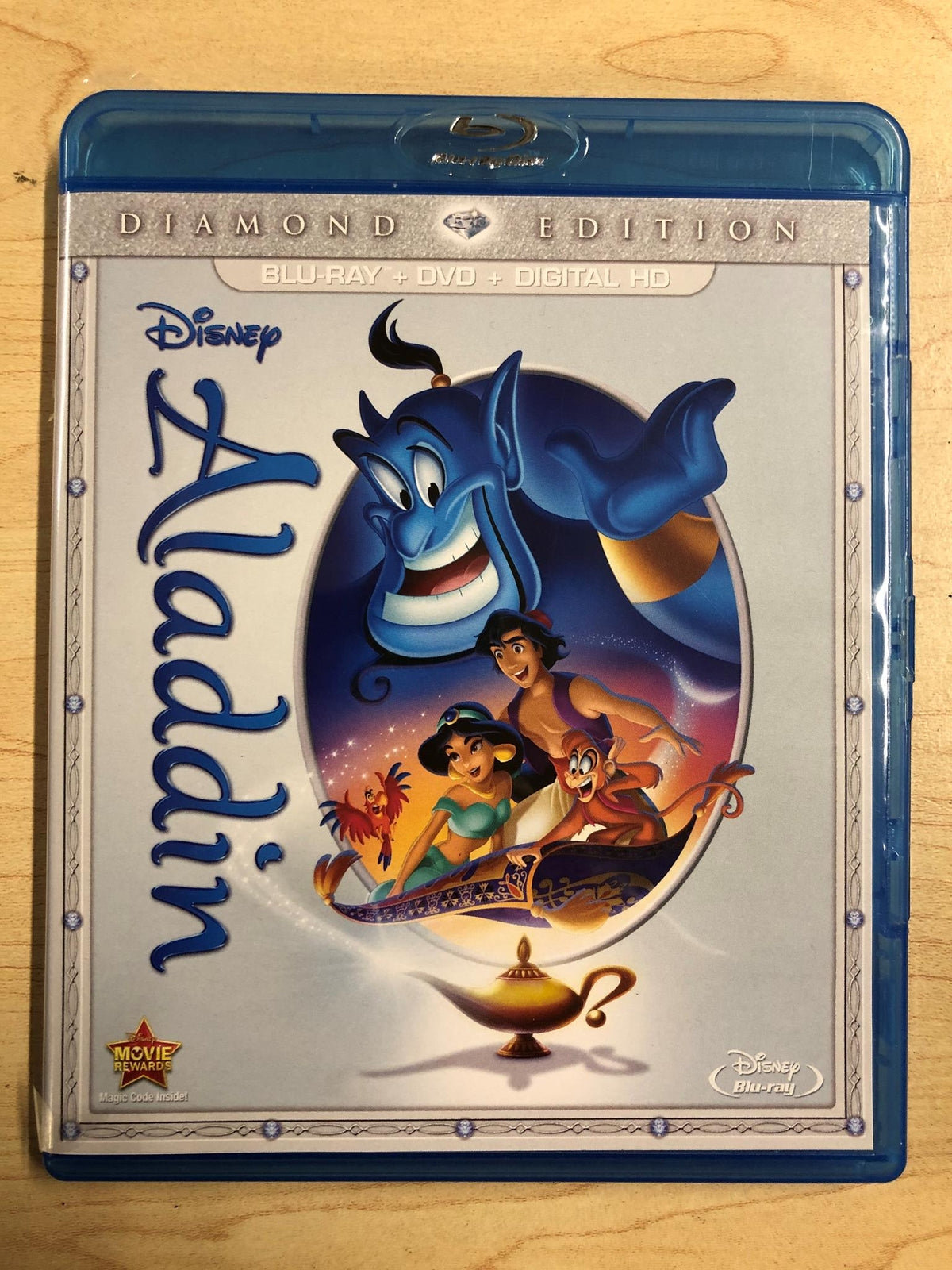 Aladdin (Blu-ray, DVD, Disney Diamond Edition, 2019) - K8