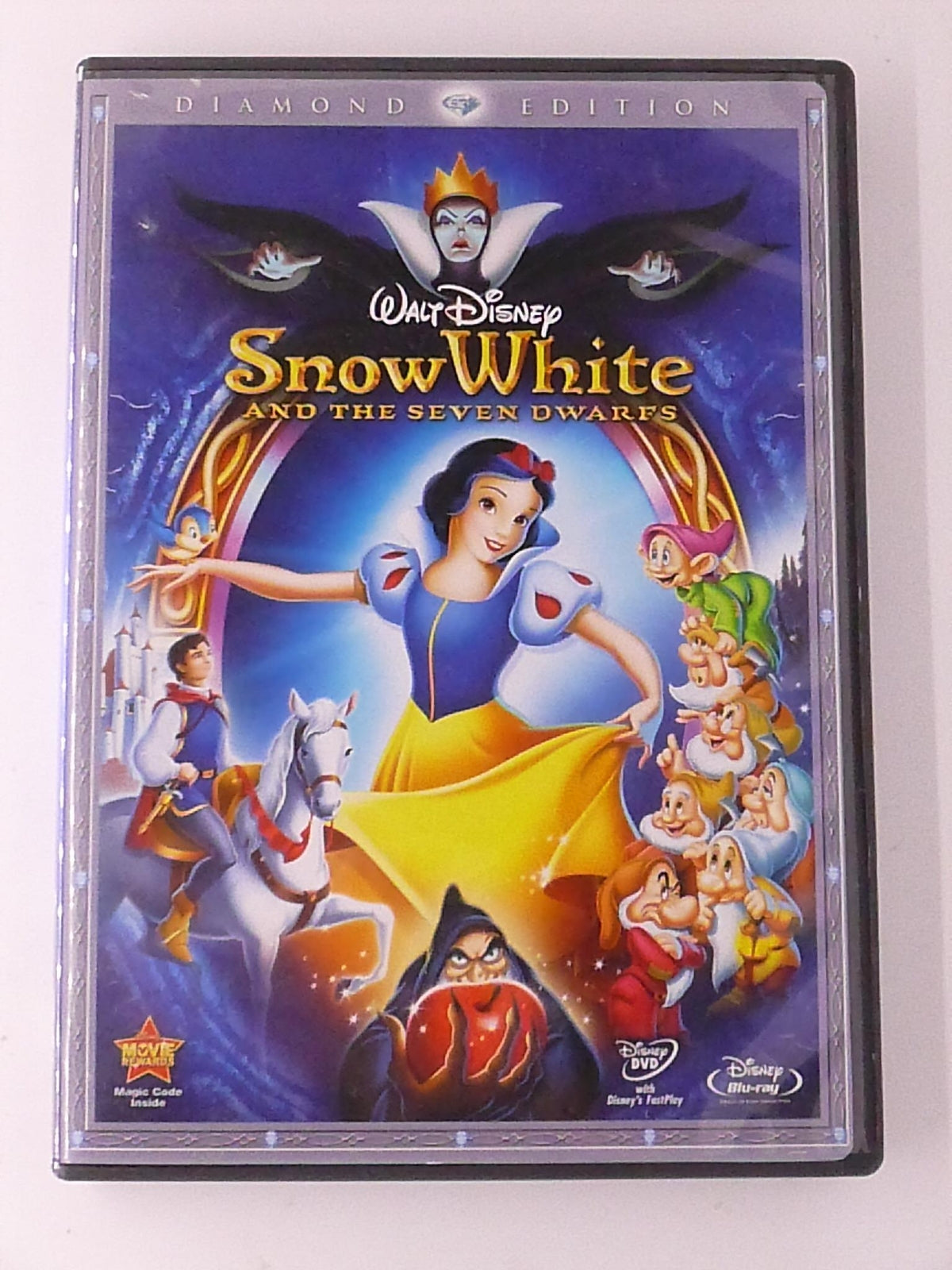 Snow White and the Seven Dwarfs (Blu-ray, DVD, Disney, Diamond Ed, 1937) - L03