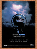 1994 Mortal Kombat II SNES Original Ad v8
