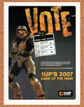 2009 Halo VOTE Election Original 1up Network Ad