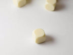 (Sold by Piece) Blank Ivory Dice / Counting Cubes 16mm D6 Square RPG Gaming Dice DIY - 