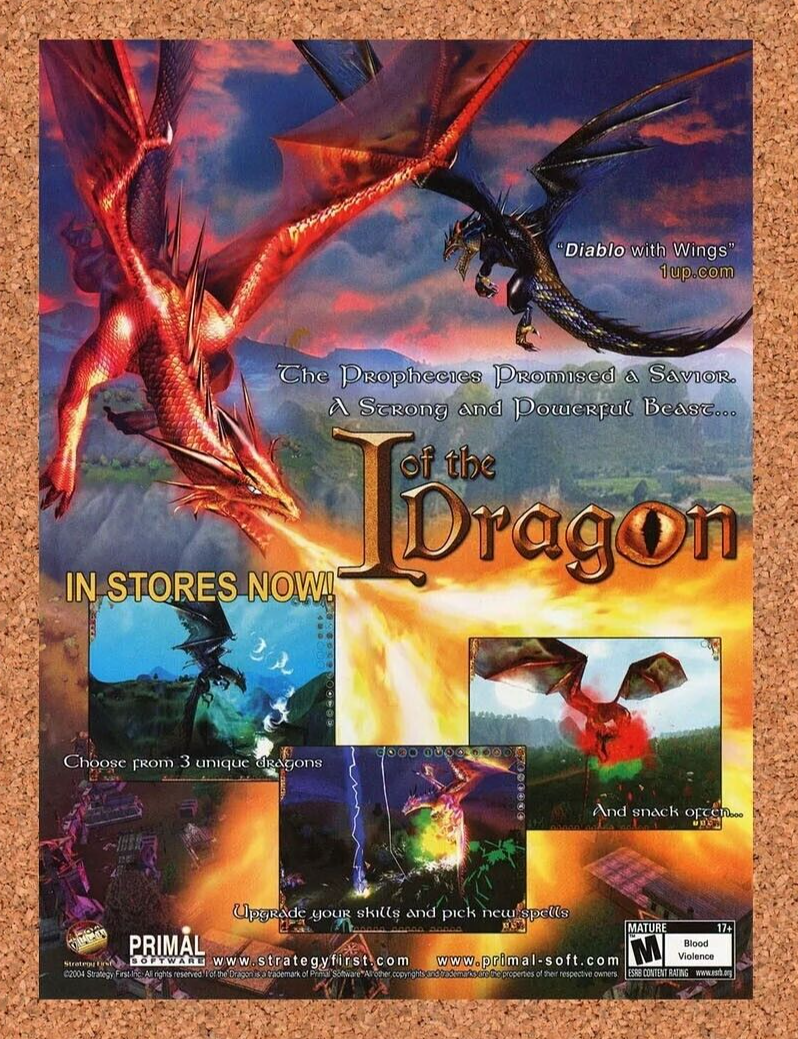 2006 I Of The Dragon PC Original Ad