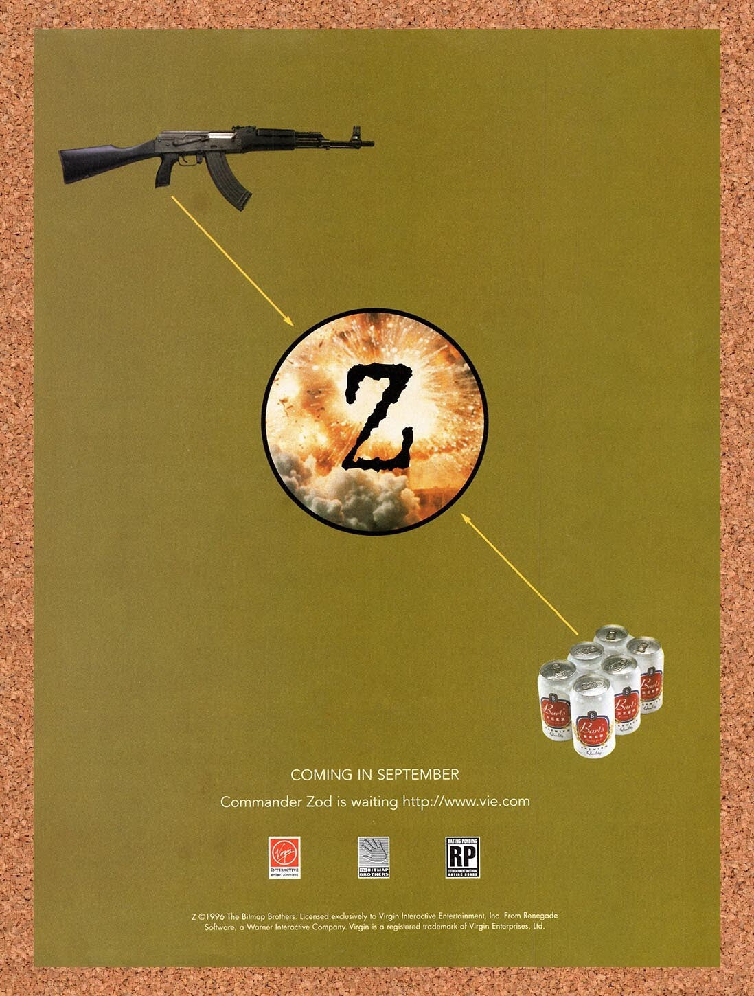 1996 Z ZOD PC Original Ad v1