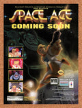 1994 Space Ace Sega CD Original Ad v5