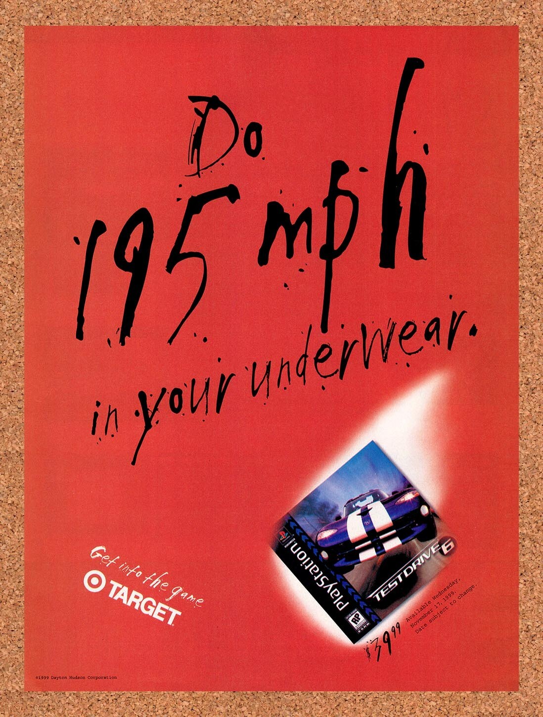 1999 Test Drive 6 At Target Original Ad v2