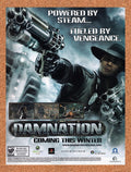 2008 Damnation Xbox 360 Original Ad v1