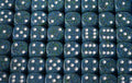 Sea Speckled 16mm D6 Pipped | Green/Blue/White (sold per die) - 