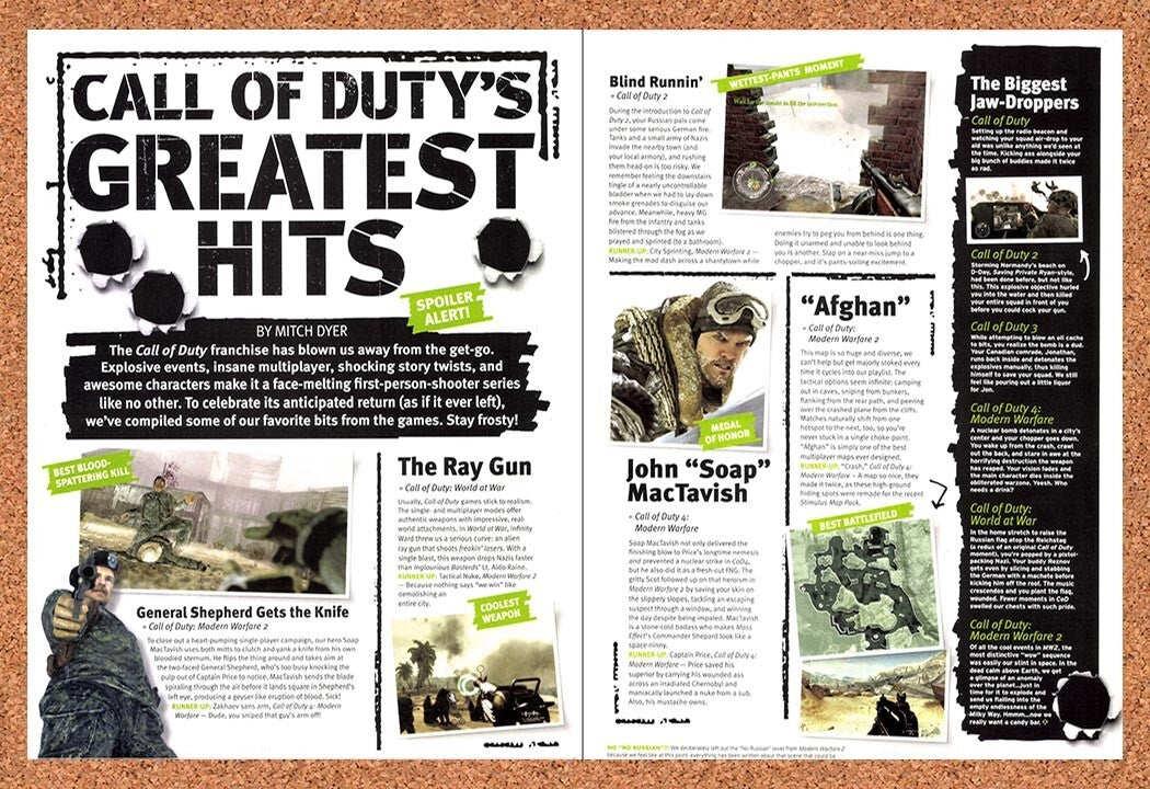2010 Call Of Duty Call Of Duty’s Greatest Hits Original Ad v4