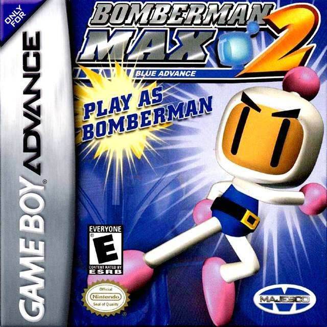 Bomberman Max 2 Blue Advance (Gameboy Advance) - Game Manual Only