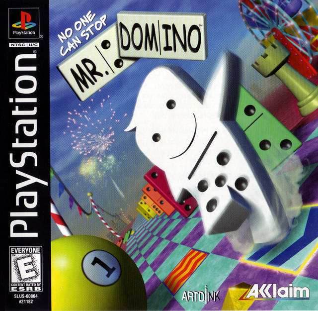 No One Can Stop Mr. Domino (Playstation) - Game Manual Only