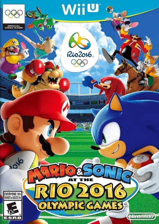 Mario & Sonic At The Rio 2016 Olympic Games (WiiU) - Game Manual Only