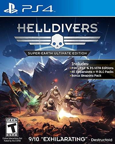 Helldivers: Super-Earth Ultimate Edition (Playstation 4) - Game Manual Only