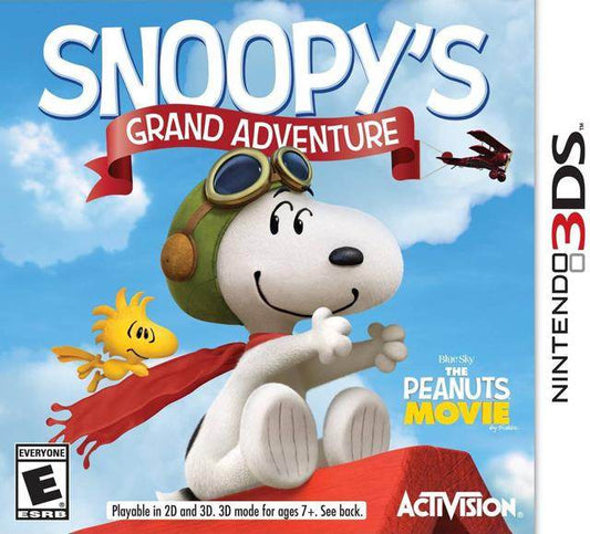 Snoopy's Grand Adventure (Nintendo 3DS) - Game Manual Only