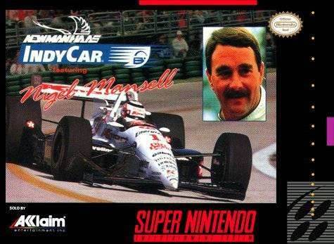 Newman/Haas Indy Car Featuring Nigel Mansell (Super Nintendo) - Game Manual Only