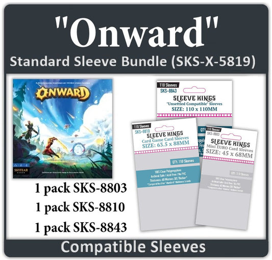 "Onward" Compatible Sleeve Bundle (8803 x1, 8810 x 3, 8843 x1)