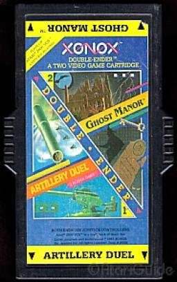 Artillery Duel/Ghost Manor (Atari 2600) - Game Manual Only