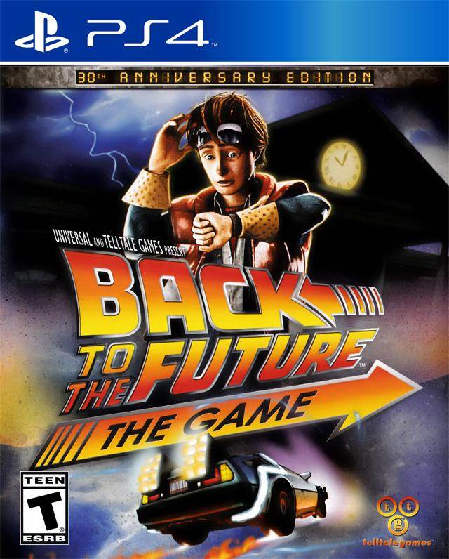 Back to the Future 30th Anniversary Edition (Playstation 4) - Game Manual Only