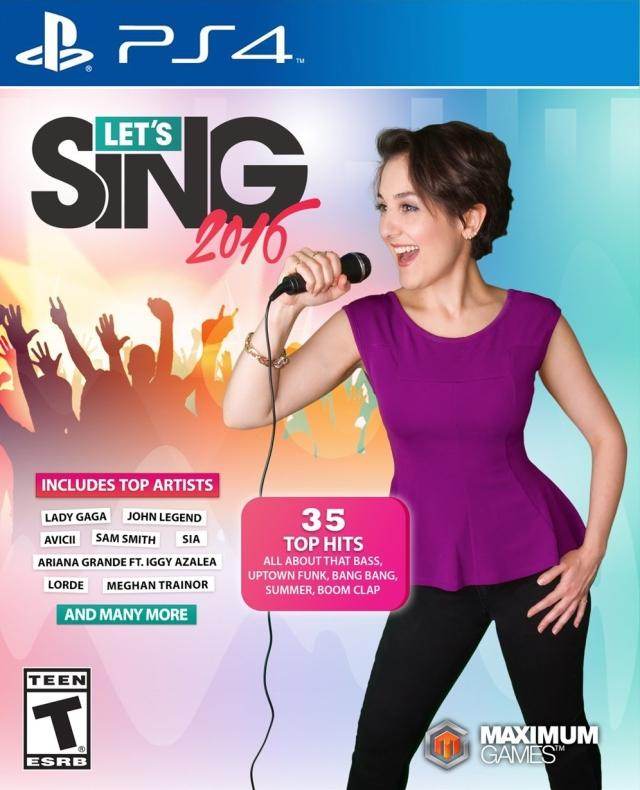 Let's Sing 2016 (Playstation 4) - Game Manual Only
