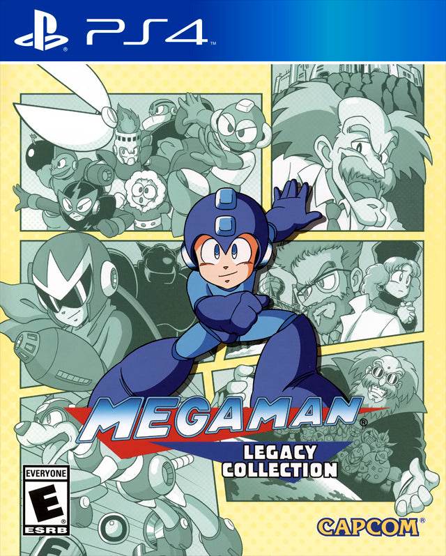 Mega Man Legacy Collection (Playstation 4) - Game Manual Only