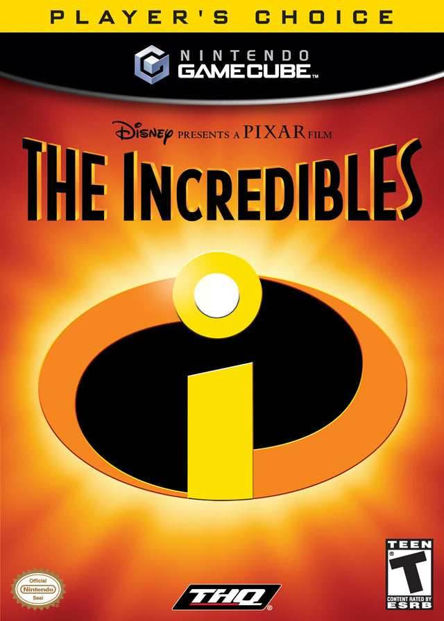 The Incredibles (Player's Choice) (Gamecube) - Game Manual Only