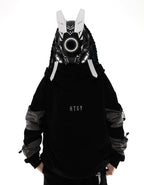 D-Ci White Tech Mask (With Braids) - 