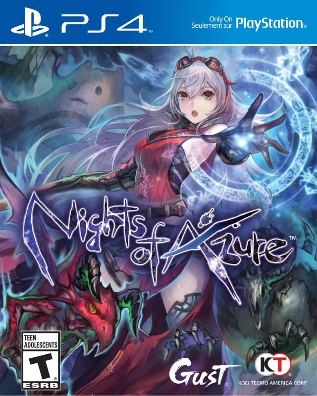 Nights of Azure (Playstation 4) - Game Manual Only