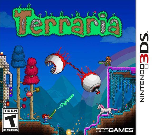 Terraria (Nintendo 3DS) - Game Manual Only