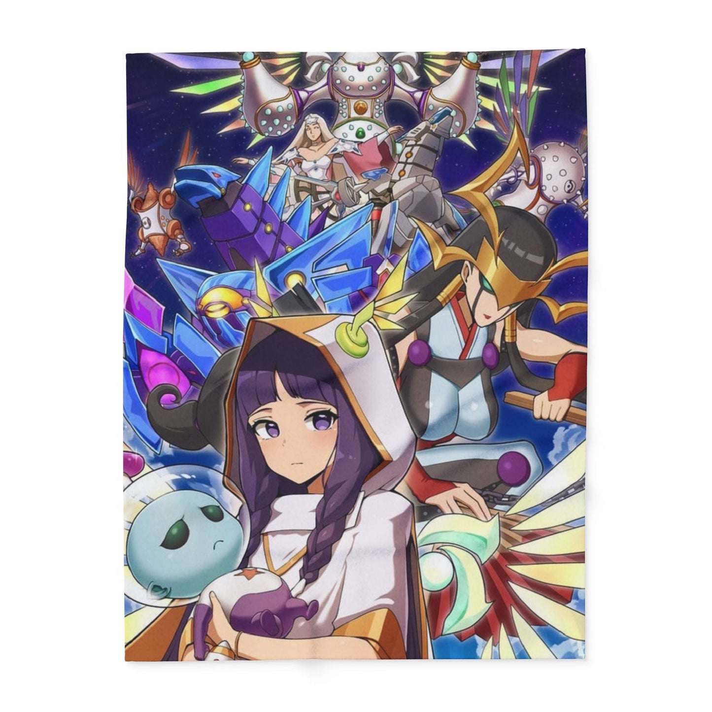 Drykage Anime-Inspired Arctic Fleece Blanket, Cozy Throw for Gamers, Soft Blanket for Home, Perfect Gift for Anime Lovers, Decorative Blanket