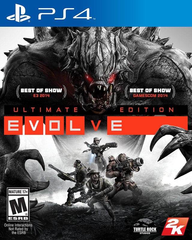 Evolve: Ultimate Edition (Playstation 4) - Game Manual Only