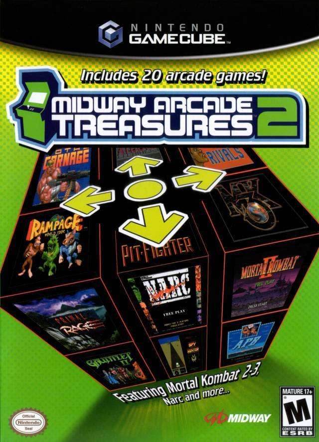 Midway Arcade Treasures 2 (Gamecube) - Game Manual Only