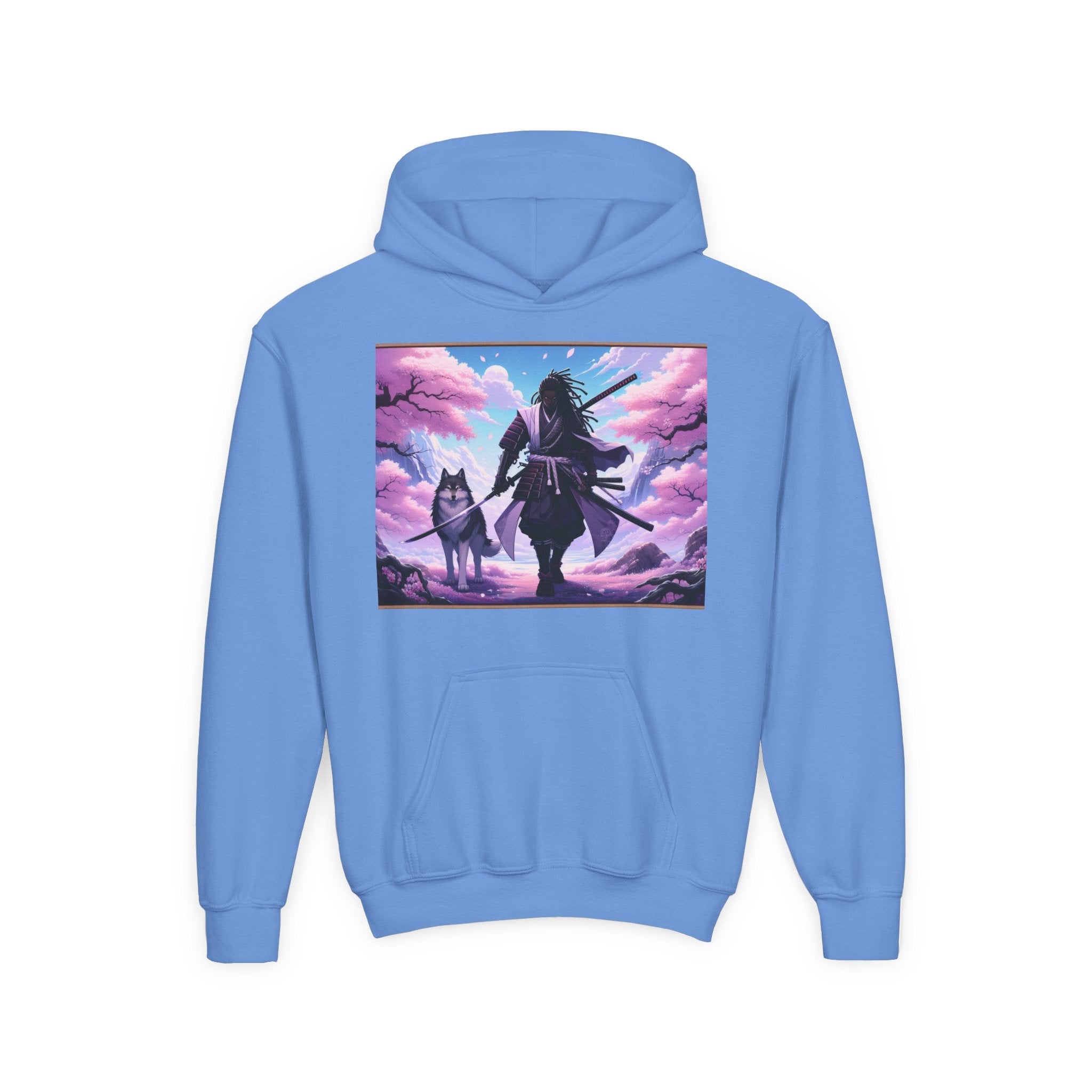 Walking The Wolves to Battle Youth Hooded Sweatshirt