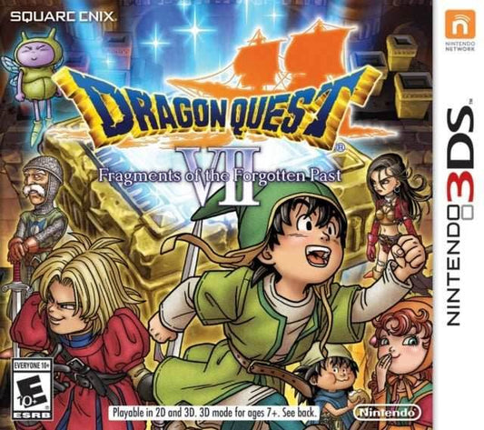 Dragon Quest VII: Fragments Of The Forgotten Past (Nintendo 3DS) - Game Manual Only