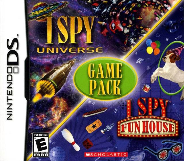 I Spy: Game Pack - I Spy Universe / I Spy Fun House (Nintendo DS) - Game Manual Only